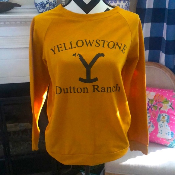 Sz.S Yellowstone Dutton Ranch Sweatshirt - Picture 1 of 2